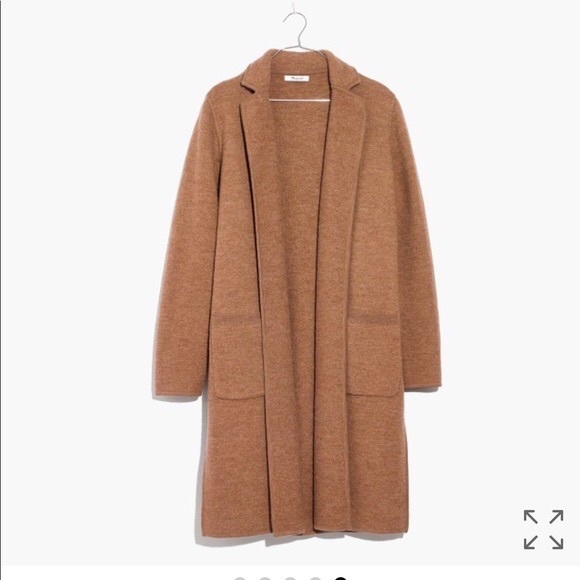 Madewell Jackets & Blazers - ISO Madewell Camden Sweater Coat in Camel Size M